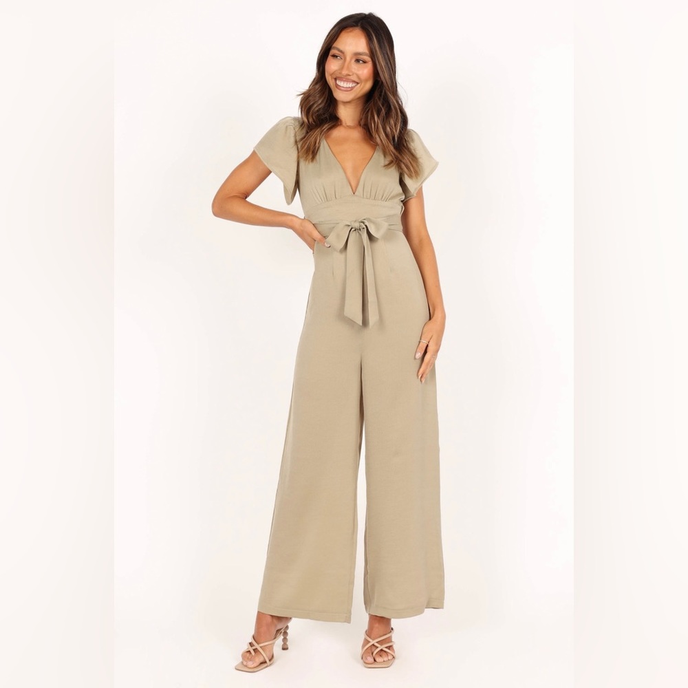 Petal and Pump New olive jumpsuit